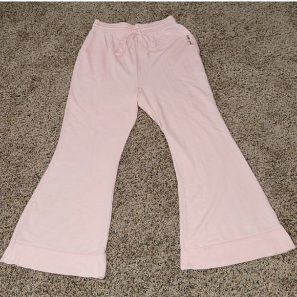 Free People Cozy Cool Lounge Pants Oversize Wide Leg Joggers NEW! XS - Picture 3 of 6